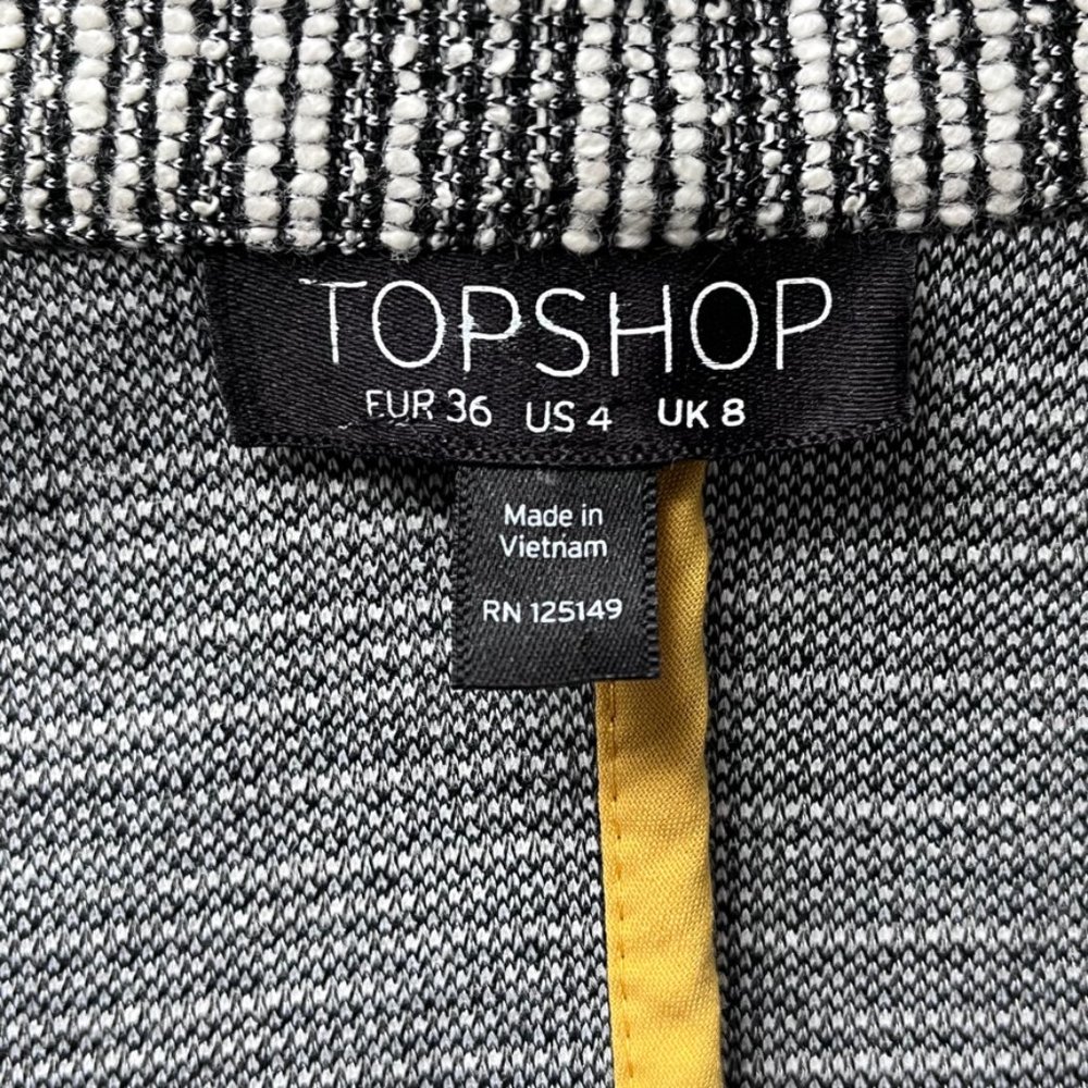 Top Shop | Knit Button-Front Jacket - image 7